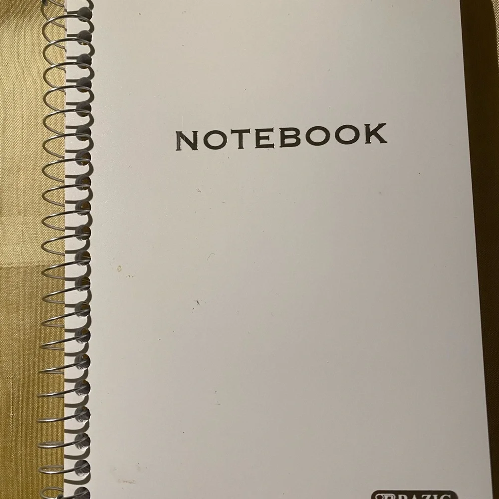 Colorful Spiral Notebooks Set